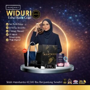 Pakej Ibu Dan Anak Widuri Edisi Black Gold – Best Deal 2025