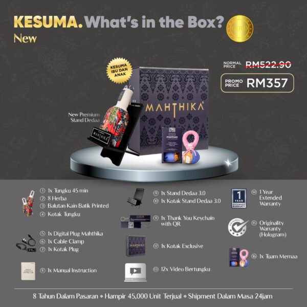 Pakej Ibu Dan Anak Kesuma Edisi Gold – Best Deal 2025 - Image 4