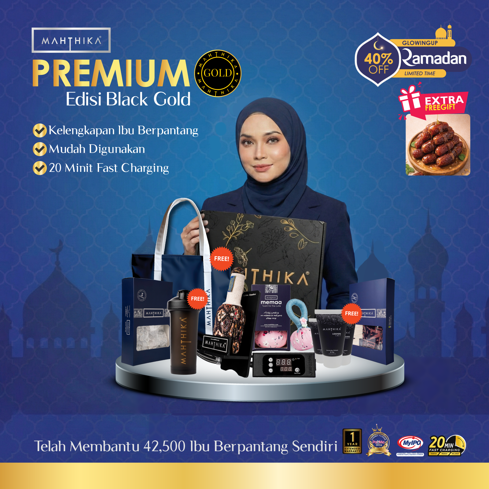 Widuri Premium Edisi Black Gold