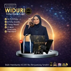 Tungku Elektrik Mahthika Set Widuri Edisi Black Gold – Best Pilihan No.1