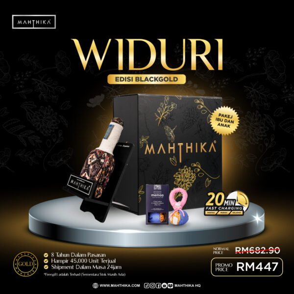 Pakej Ibu Dan Anak Widuri Edisi Black Gold – Best Deal 2025