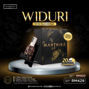 Tungku Elektrik Mahthika Set Widuri Edisi Black Gold – Best Pilihan No.1