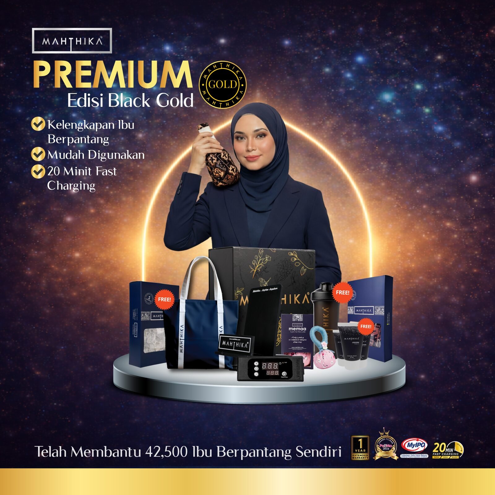 Widuri Premium Edisi Black Gold
