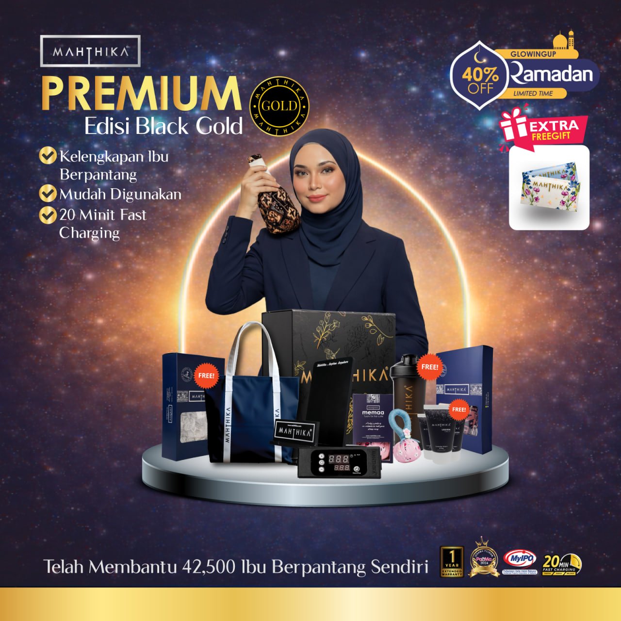 Widuri Premium Edisi Black Gold