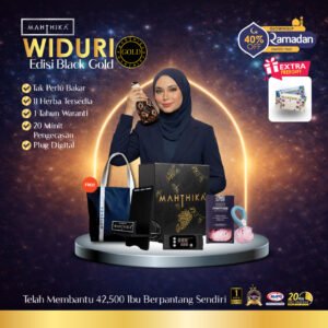 Pakej Ibu Dan Anak Widuri Edisi Black Gold – Best Deal 2025